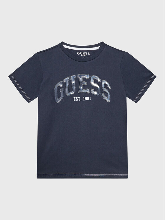 

Футболка стандартного кроя Guess, синий