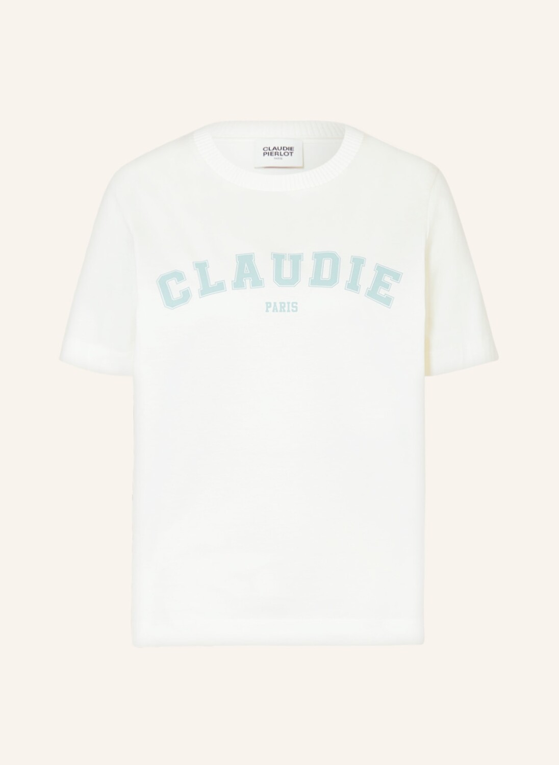 

Футболка CLAUDIE PIERLOT, кремовый, Бежевый