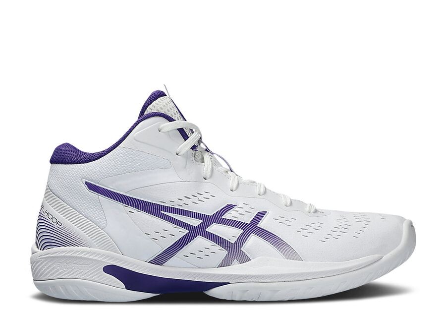 

Кроссовки ASICS Gelhoop V16 'White Gentry Purple', белый