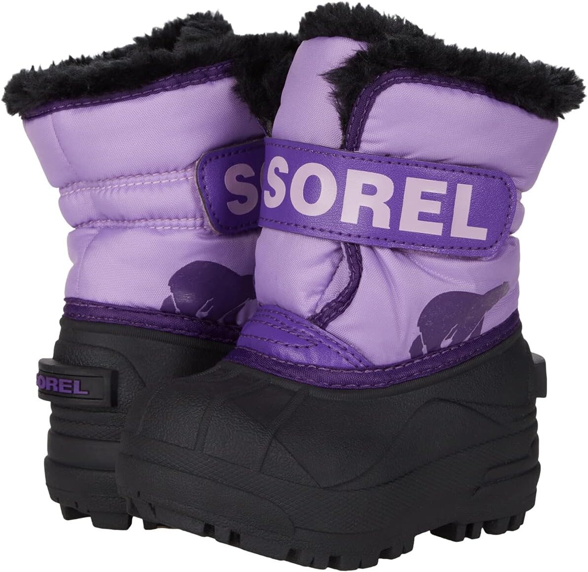 

Зимние ботинки Snow Commander SOREL, цвет Gumdrop/Purple Violet