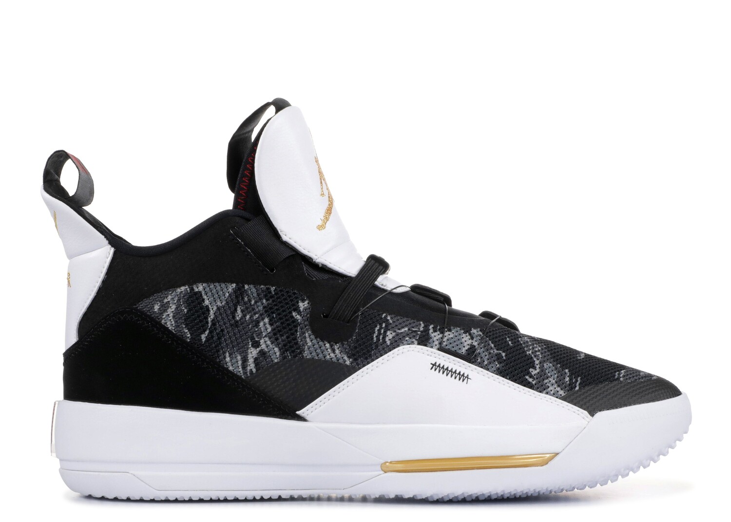 

Кроссовки Air Jordan Air Jordan 33 Pf 'Metallic Gold', черный, Черный;серый