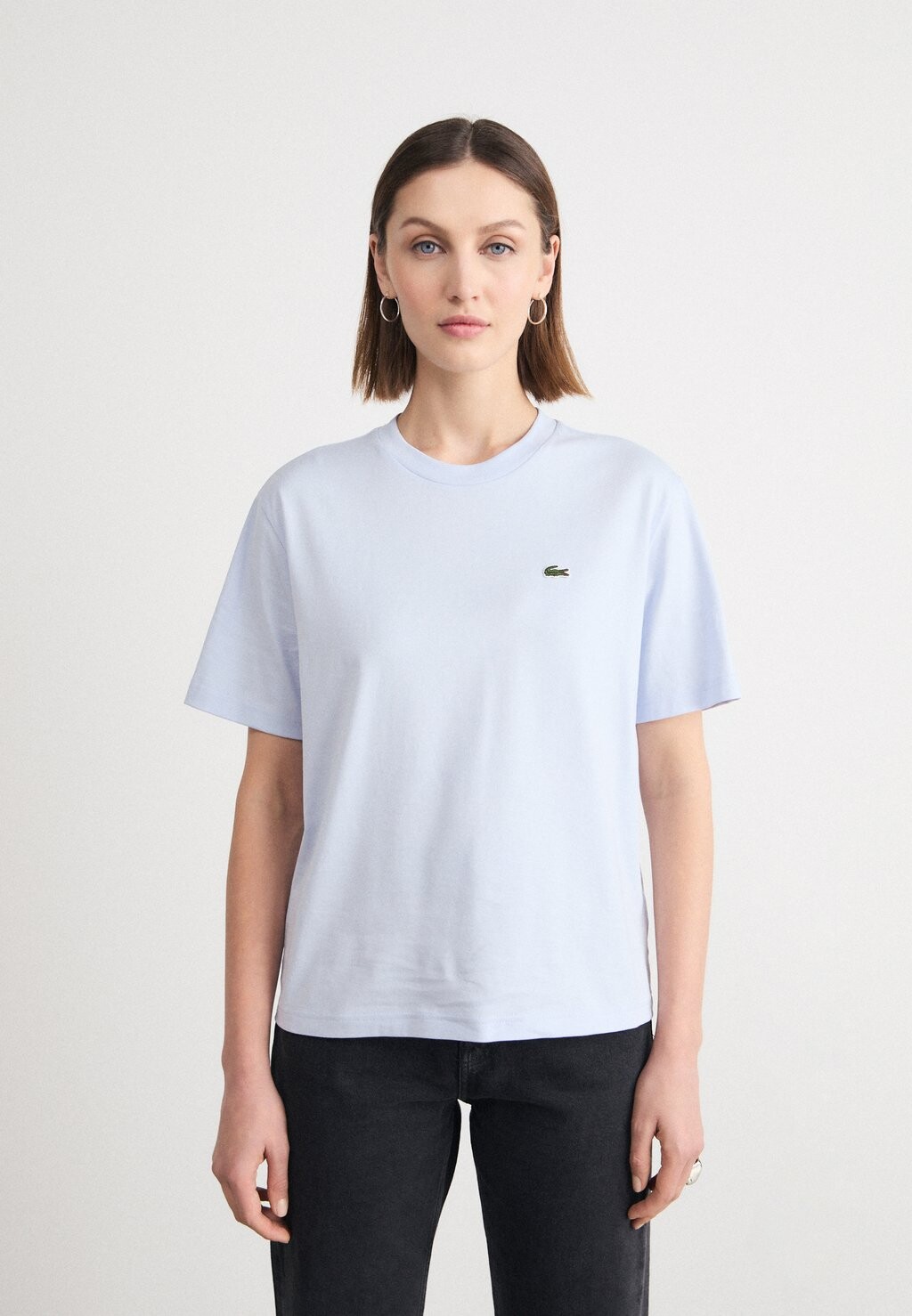 

Базовая футболка Lacoste, Светло-синий