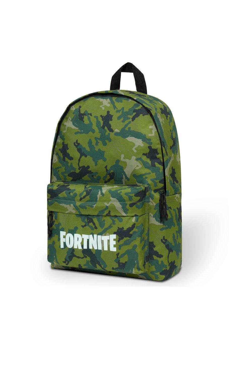цена Большой зеленый школьный рюкзак Fortnite, зеленый