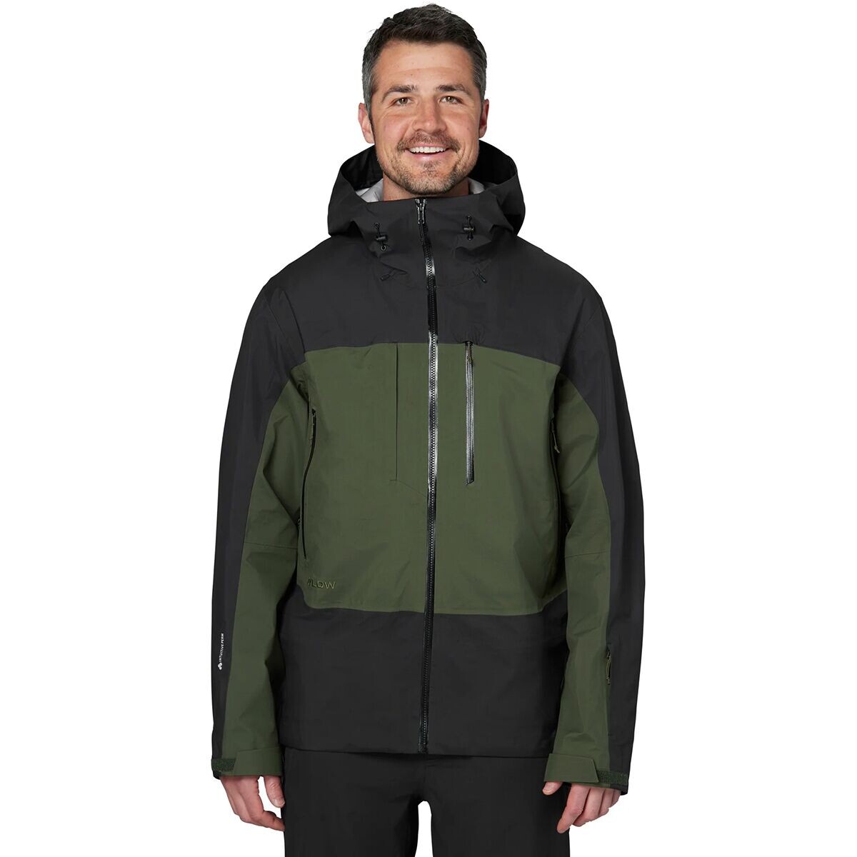 

Лабораторный халат Flylow, цвет black/pine