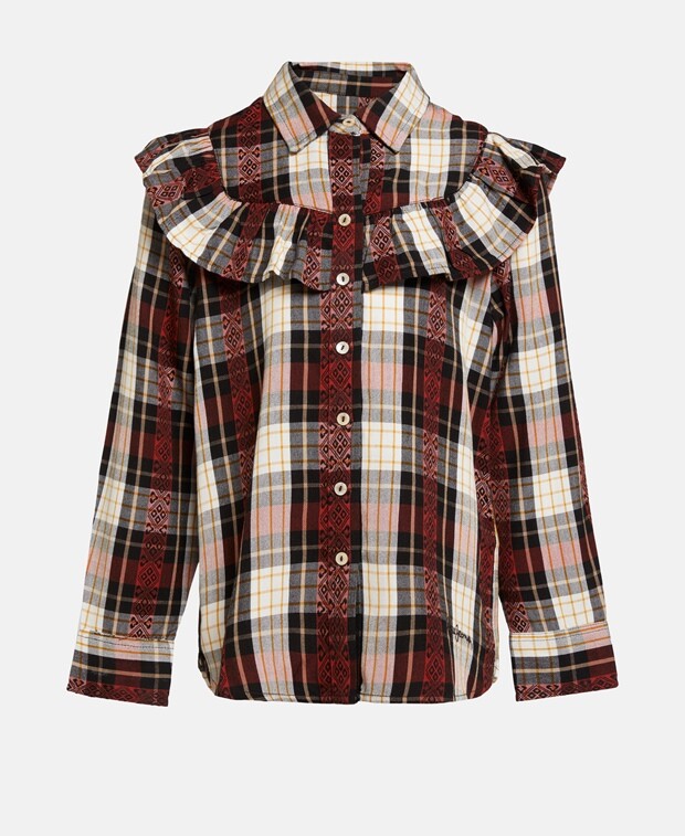 

Блузка с длинными рукавами Pepe Jeans, красный