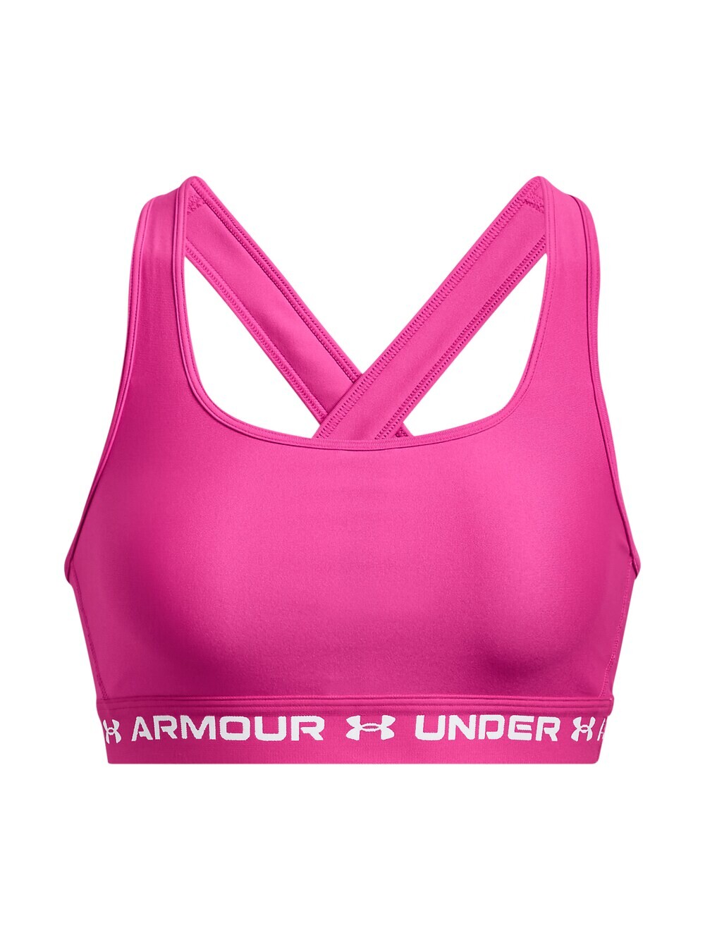 

Спортивный бюстгальтер без косточек UNDER ARMOUR Mid Crossback, розовый