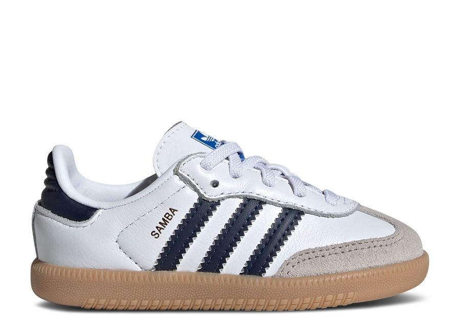

Кроссовки adidas Samba Og I 'White Night Indigo Gum', белый