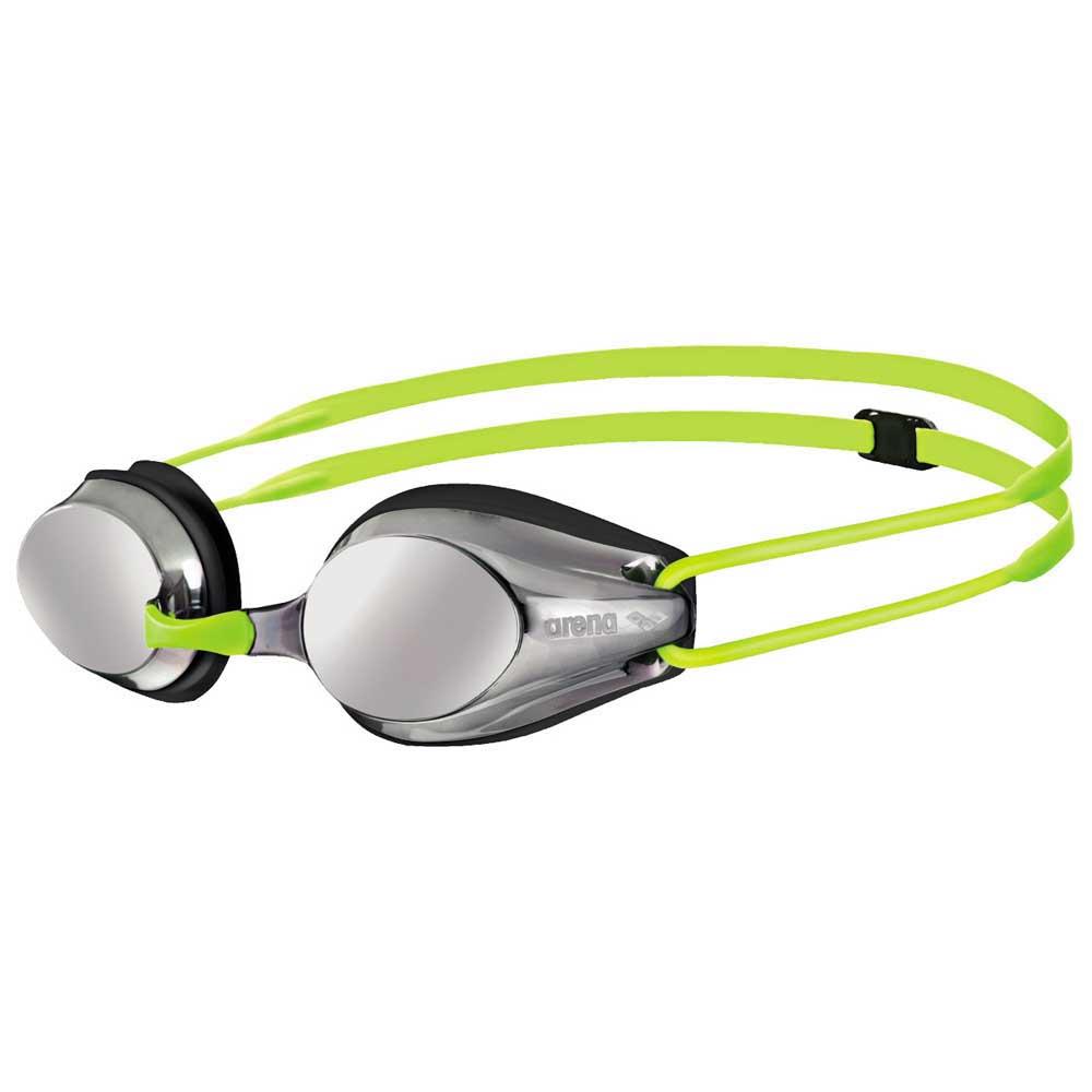 Очки для плавания Arena Tracks Mirror, серый очки для плавания arena tracks розовые