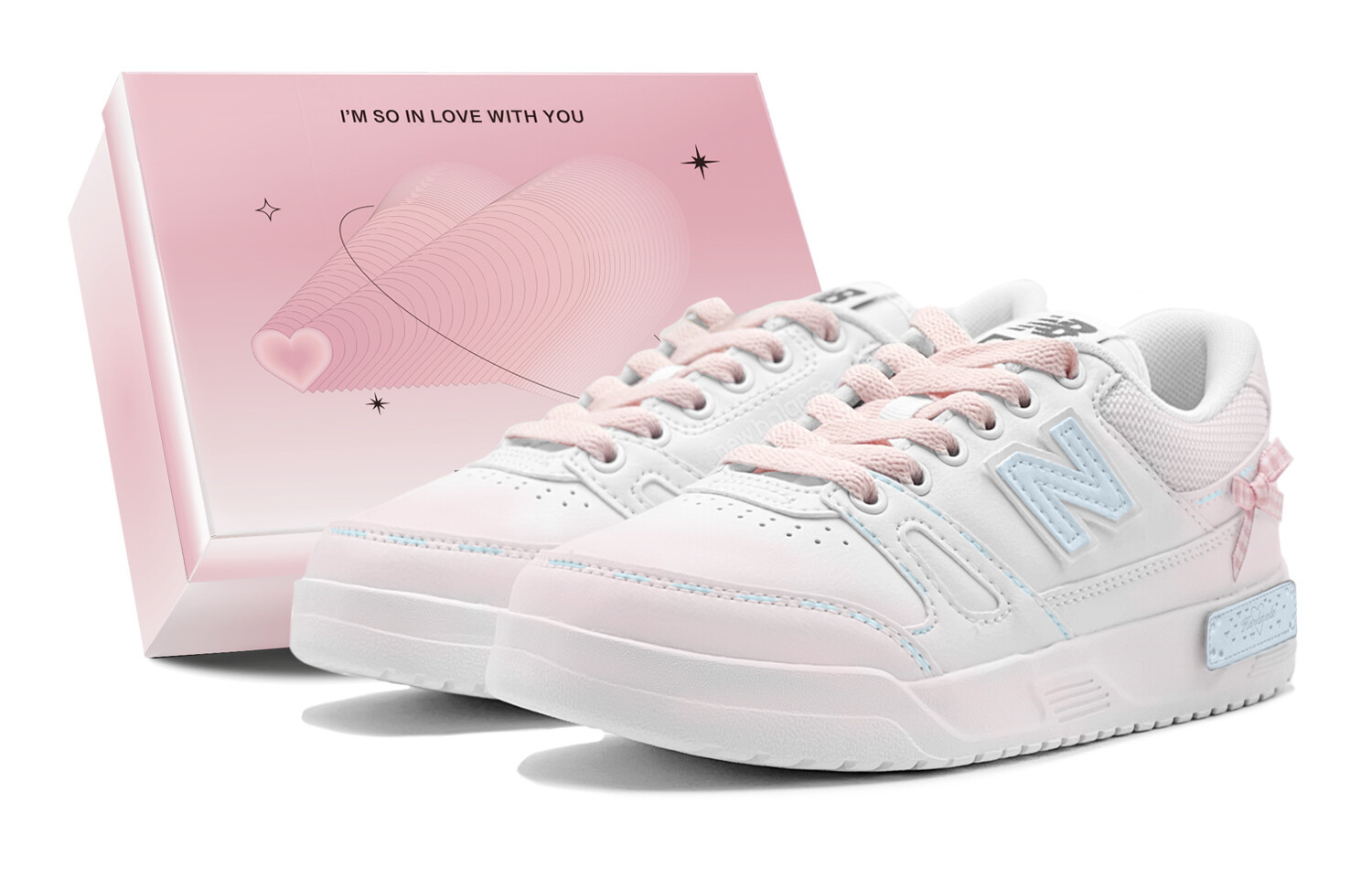 

Кроссовки New Balance NB Ct20 Skateboarding Shoes Unisex Low-top Pink And Blue, розовый