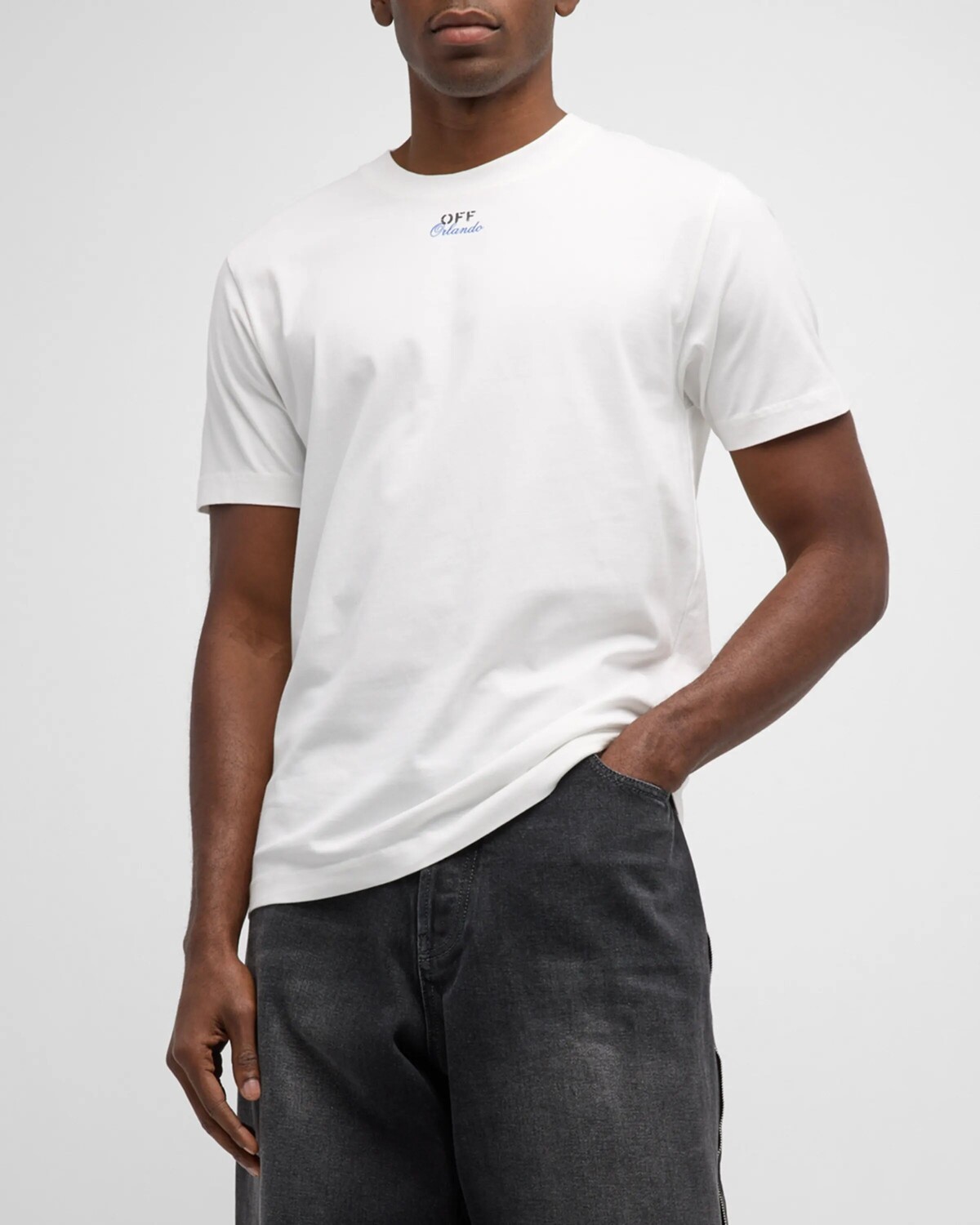 

Мужская футболка Орландо Сити Off-White, цвет White Blue