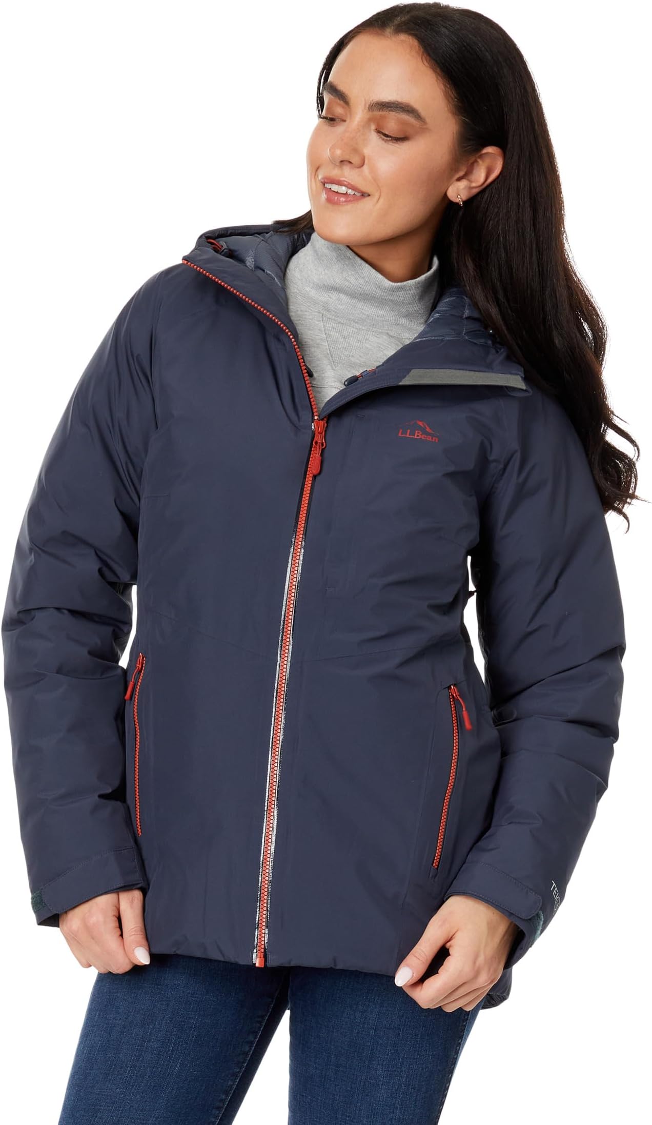 

Куртка L.L.Bean Waterproof Ultralight Down Jacket, цвет Carbon Navy