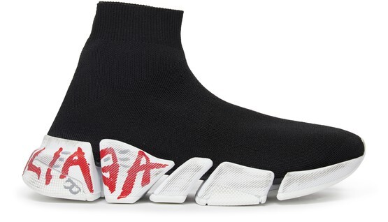 

Кроссовки Speed 2.0 Graffiti из переработанной ткани Balenciaga
