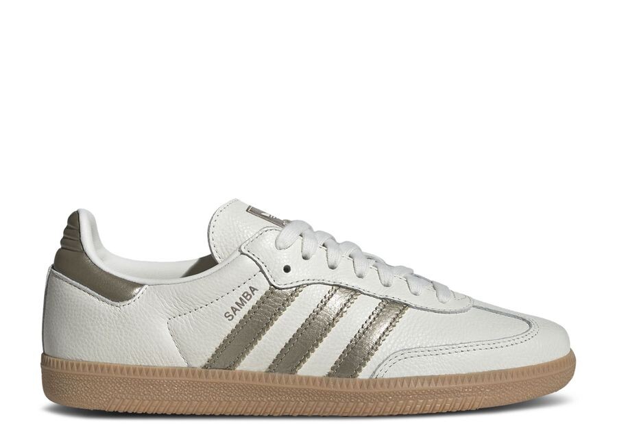 

Кроссовки adidas Wmns Samba OG, цвет Off White Wonder Gold Metallic