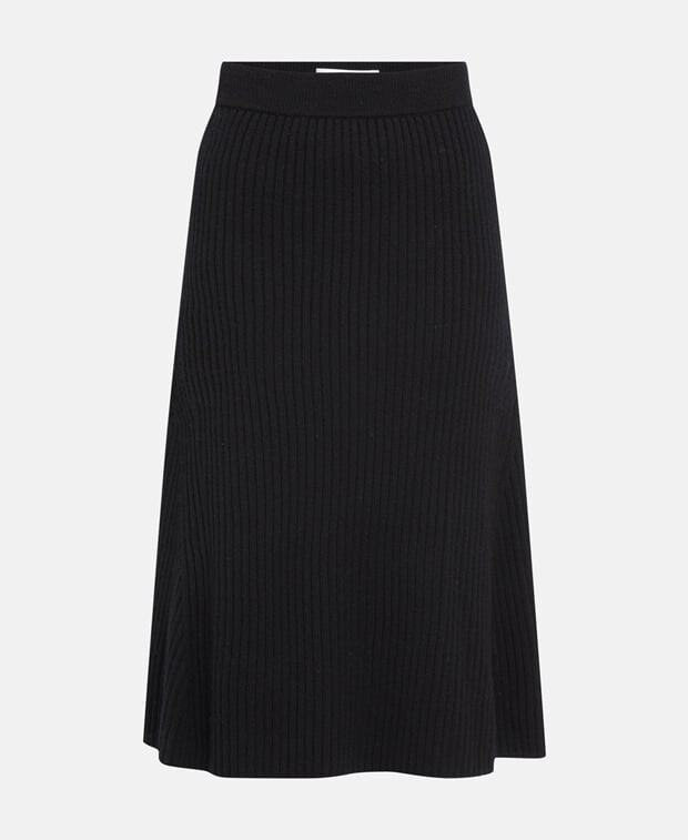 

Шерстяная юбка Marc O'Polo, черный