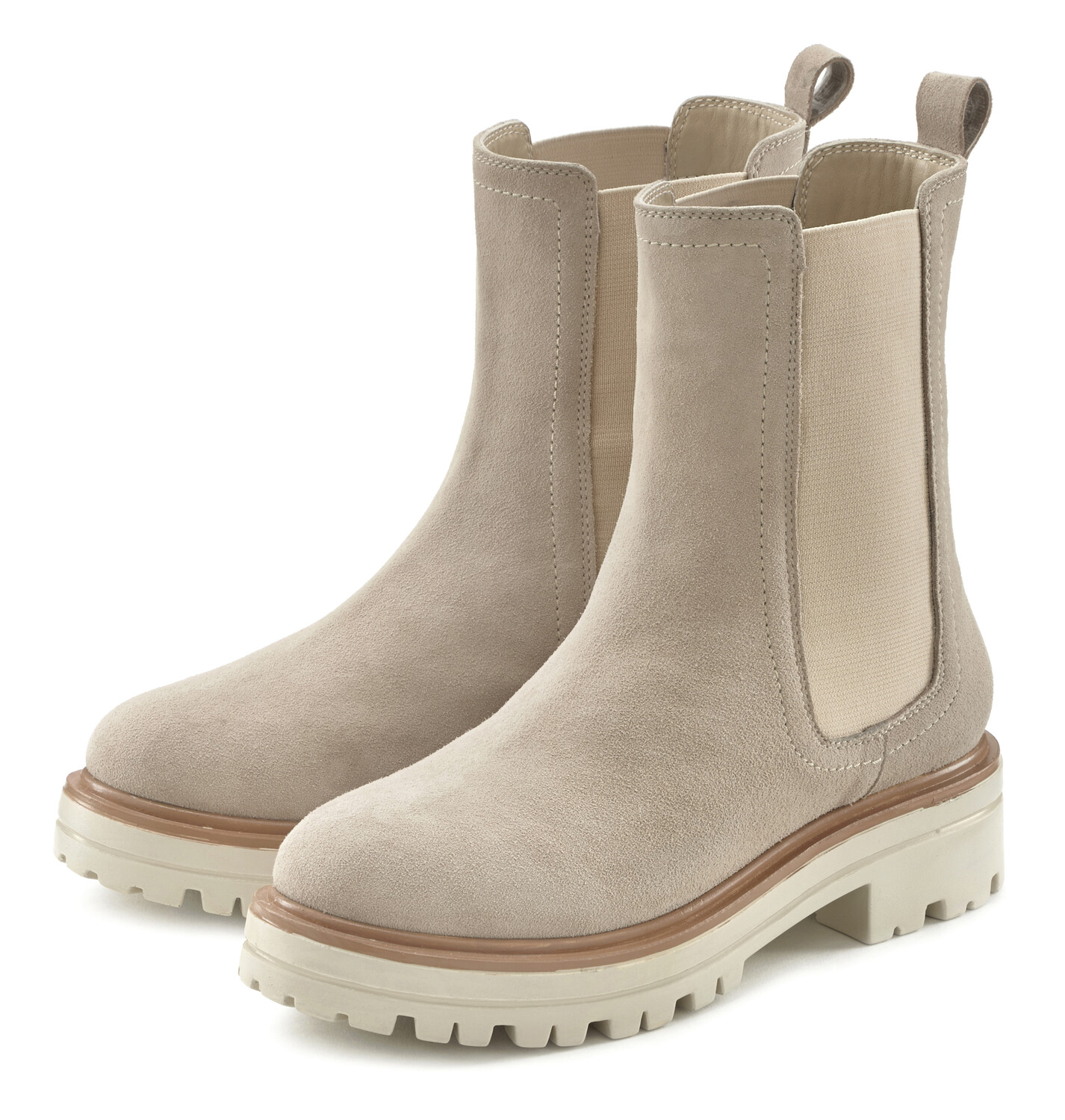 

Ботильоны ELBSAND Chelseaboots, песочный
