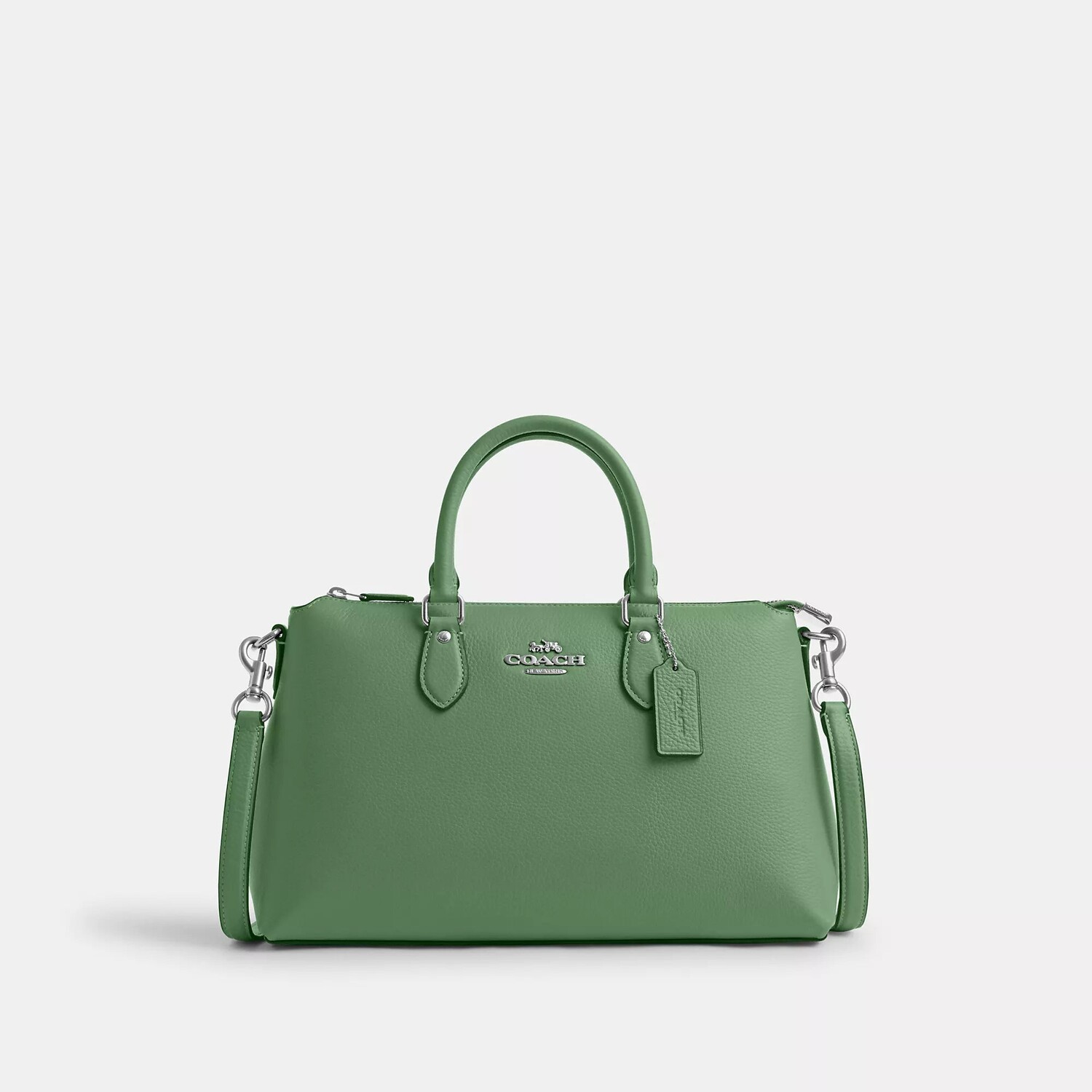 

Сумка Coach Outlet Georgia, цвет Silver/Soft Green