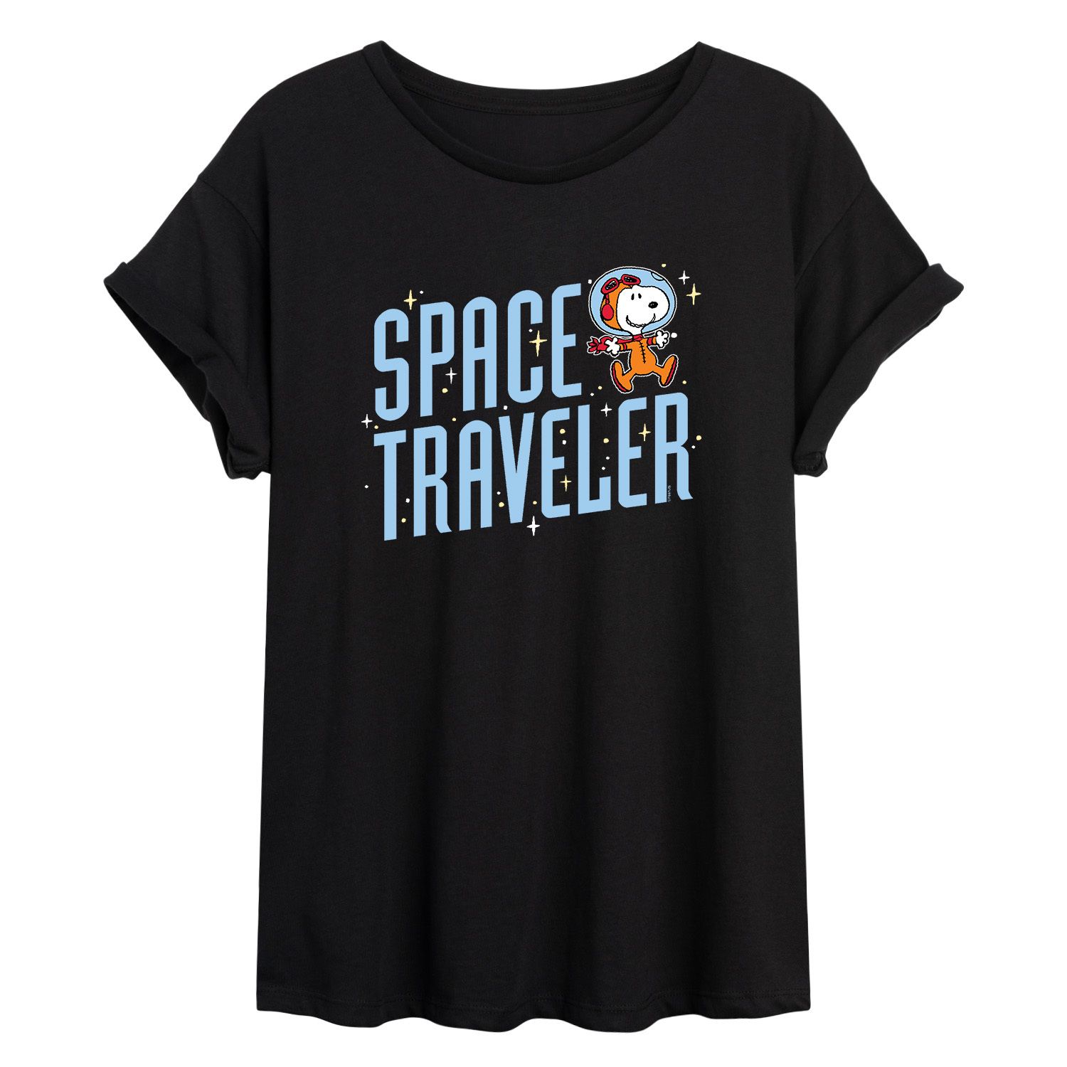 Детская струящаяся футболка Peanuts Traveller Licensed Character