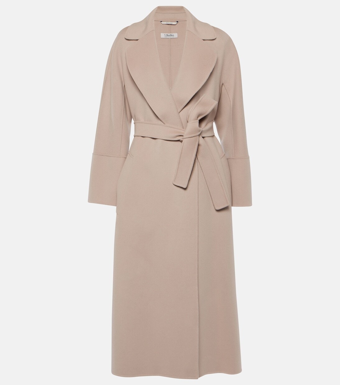 

Пальто elisa из натуральной шерсти с запахом 'S Max Mara, нейтральный
