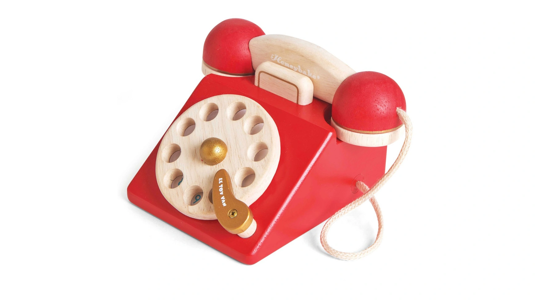 Le Toy Van Винтажный телефон игрушечная еда тарелка с пирожными le toy van