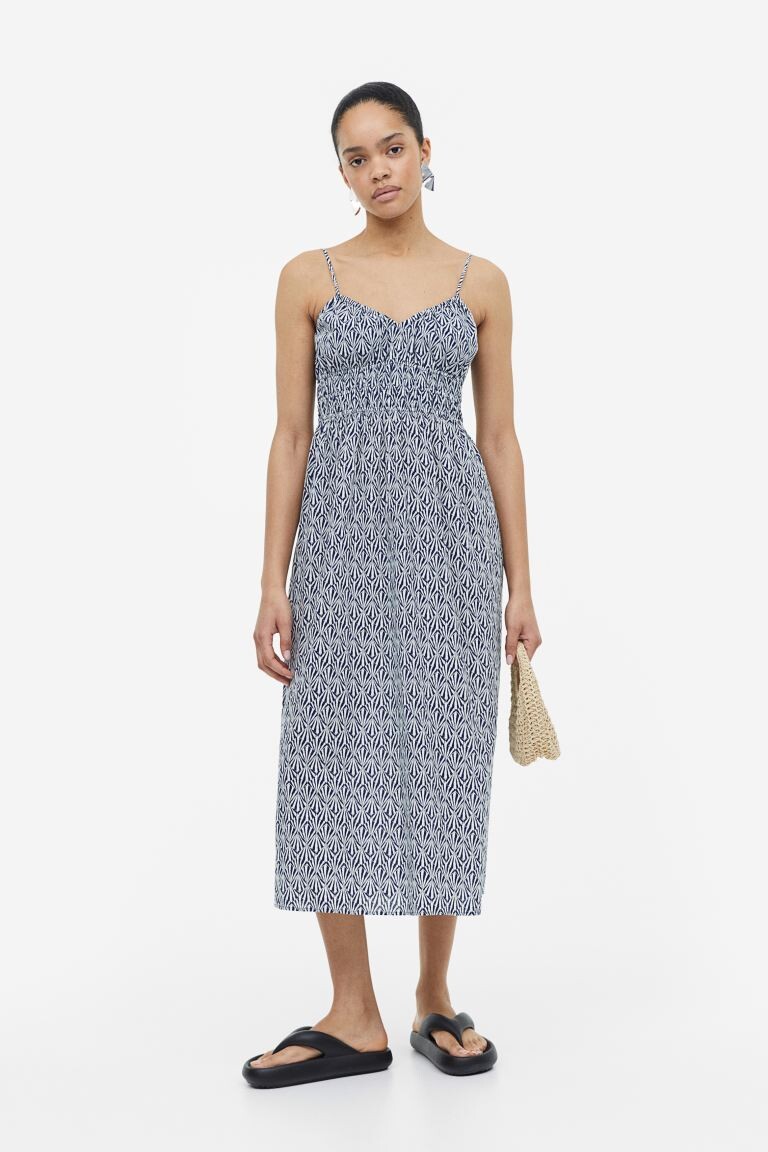 

Платье со сборками на резинке H&M