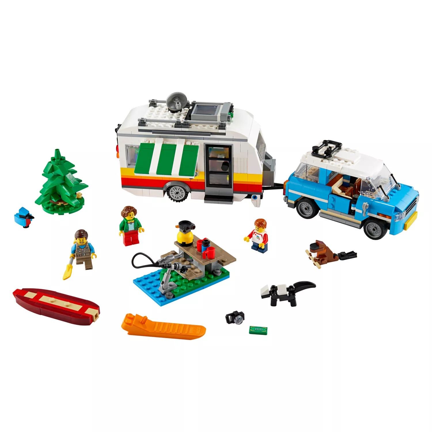 

Конструктор LEGO Creator 3-в-1 «Караван для семейного отдыха» 31108 (766 деталей) LEGO