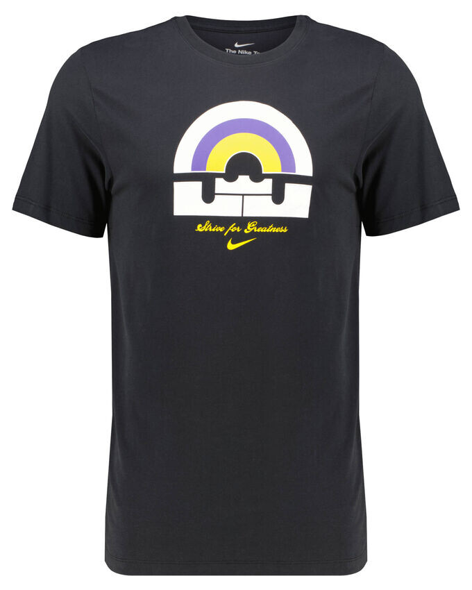 

Баскетбольная футболка dri-fit lebron Nike, черный