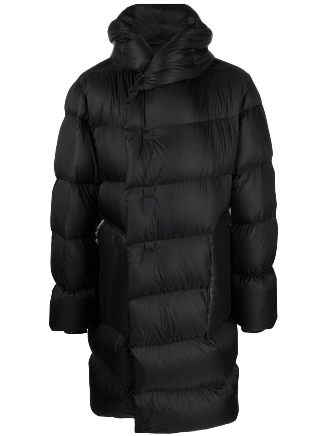 

Rick Owens пуховик с капюшоном, черный