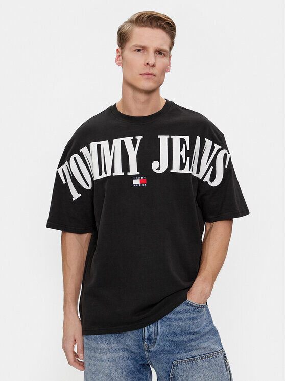 

Футболка стандартного кроя Tommy Jeans, черный