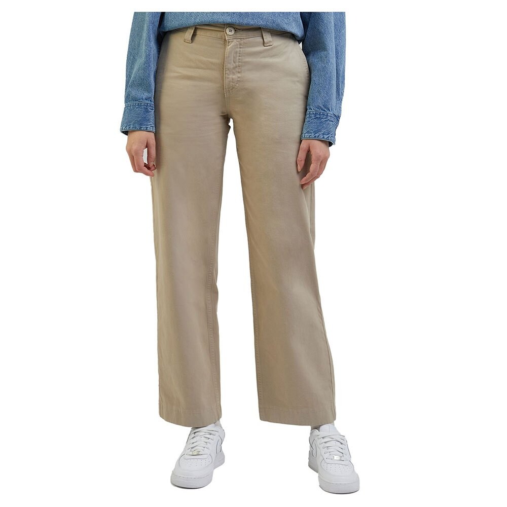 

Брюки Lee Straight Chino Chino, бежевый