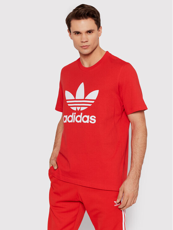 

Футболка стандартного кроя Adidas, красный