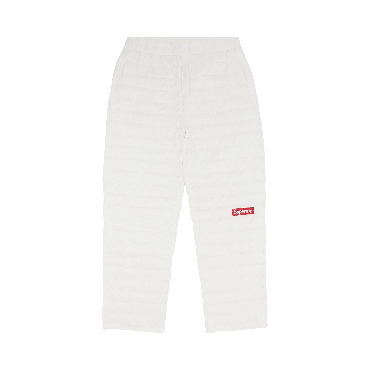 

Брюки Supreme Micro Down, белые, Белый