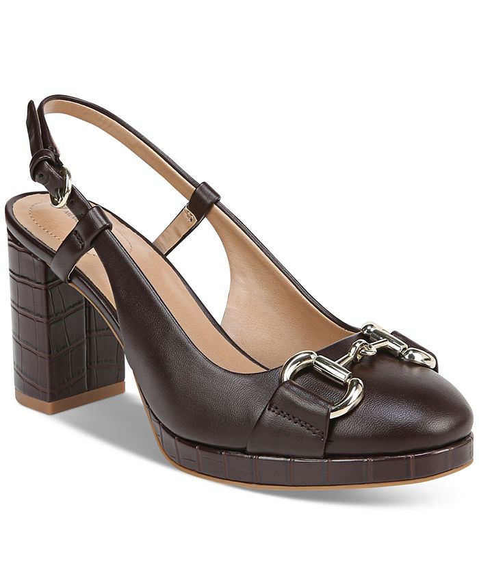 Туфли без шнуровки April Giani Bernini, коричневый туфли без шнуровки benjy ii bugatti коричневый