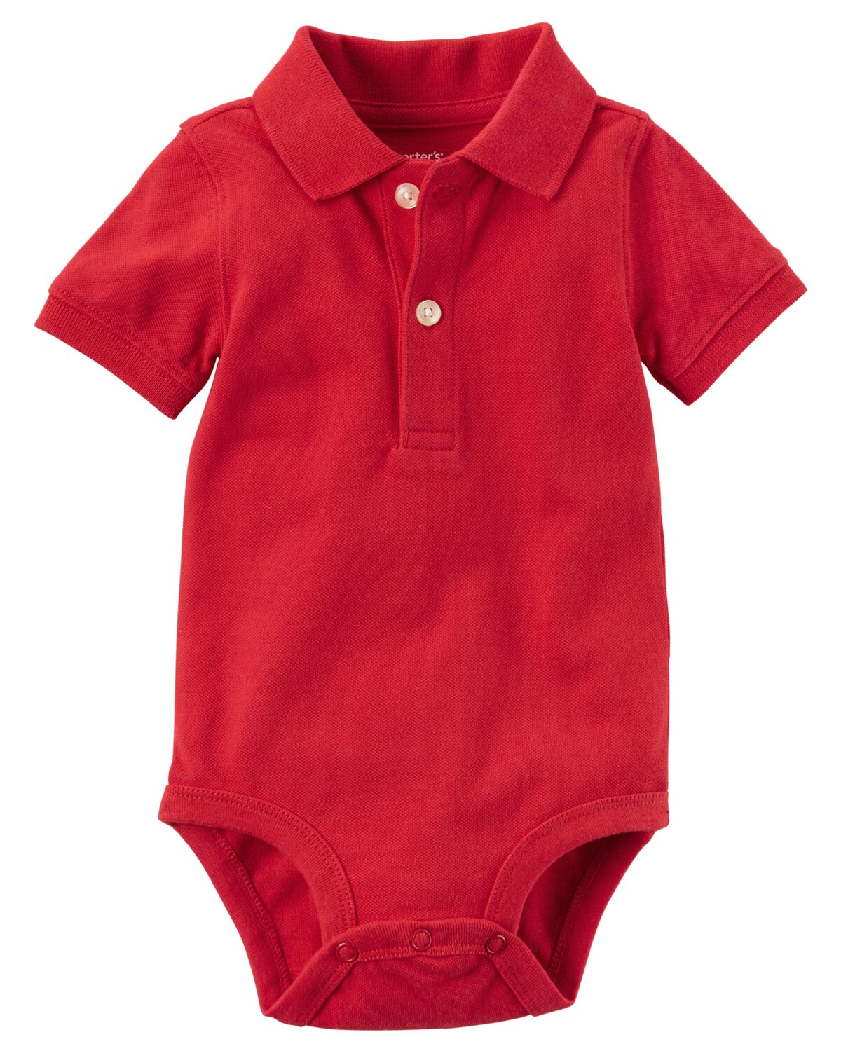 

Боди-поло Baby Pique Carter's, красный