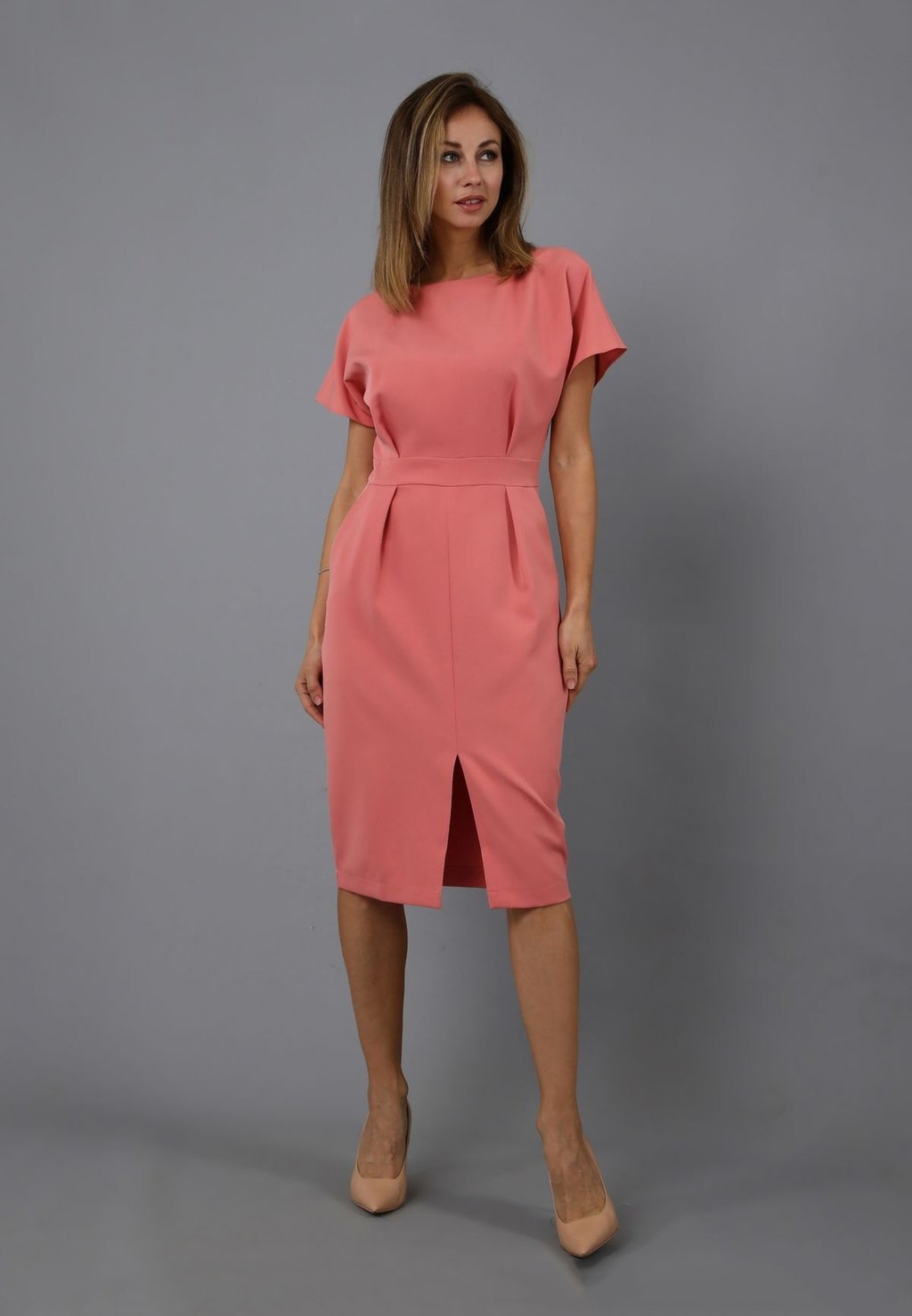 Платье-футляр DRESS Awesome Apparel, цвет light pink