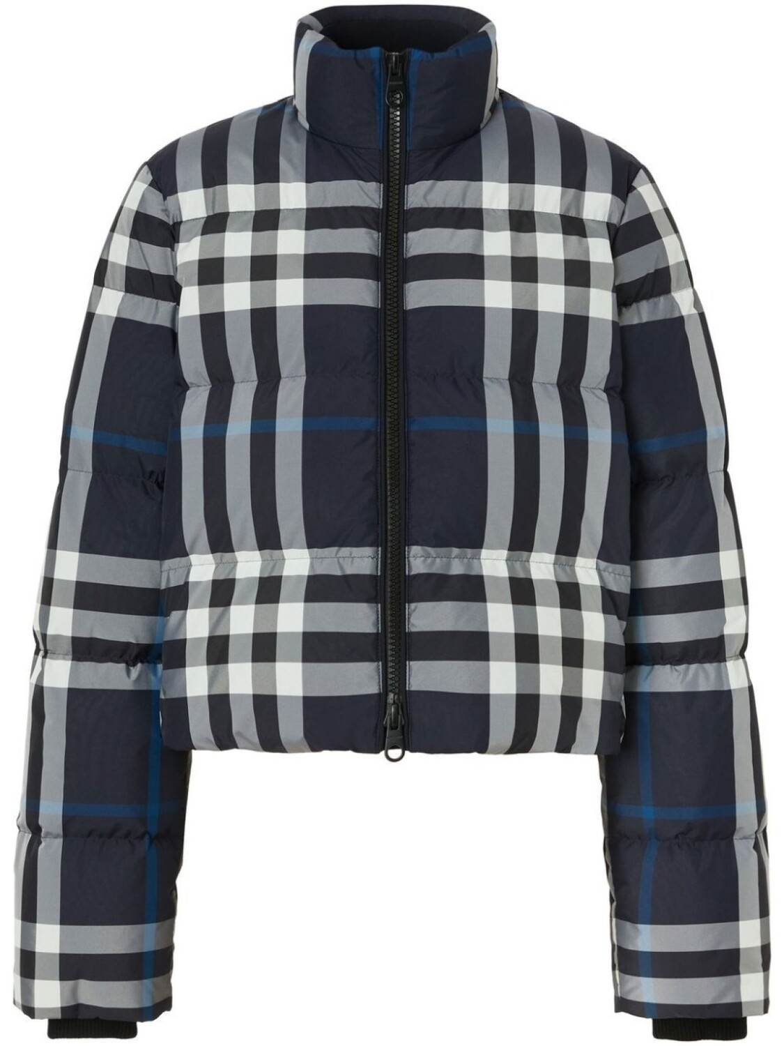 

Burberry укороченный пуховик, синий
