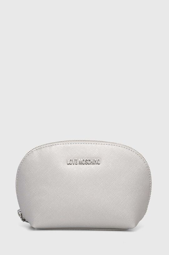 

Косметичка Love Moschino, серебро