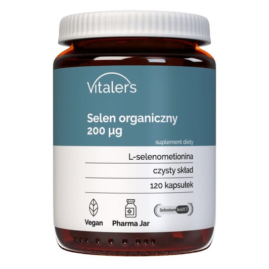 Органический селен Vitaler's, 200 мкг - 120 капсул