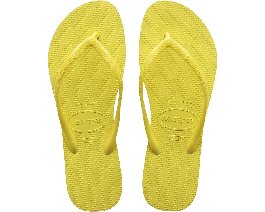 Сандалии Havaianas Slim Flip Flop, цвет Pixel Yellow