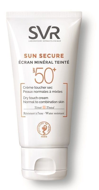 SVR Sun Secure Écran Minéral Teinté SPF50+ красящий крем с фильтром, 60 g