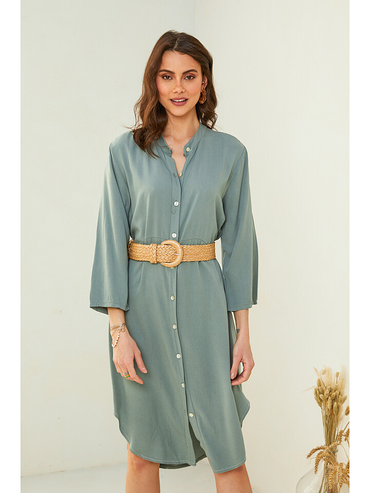 

Платье Pure Cotton, хаки