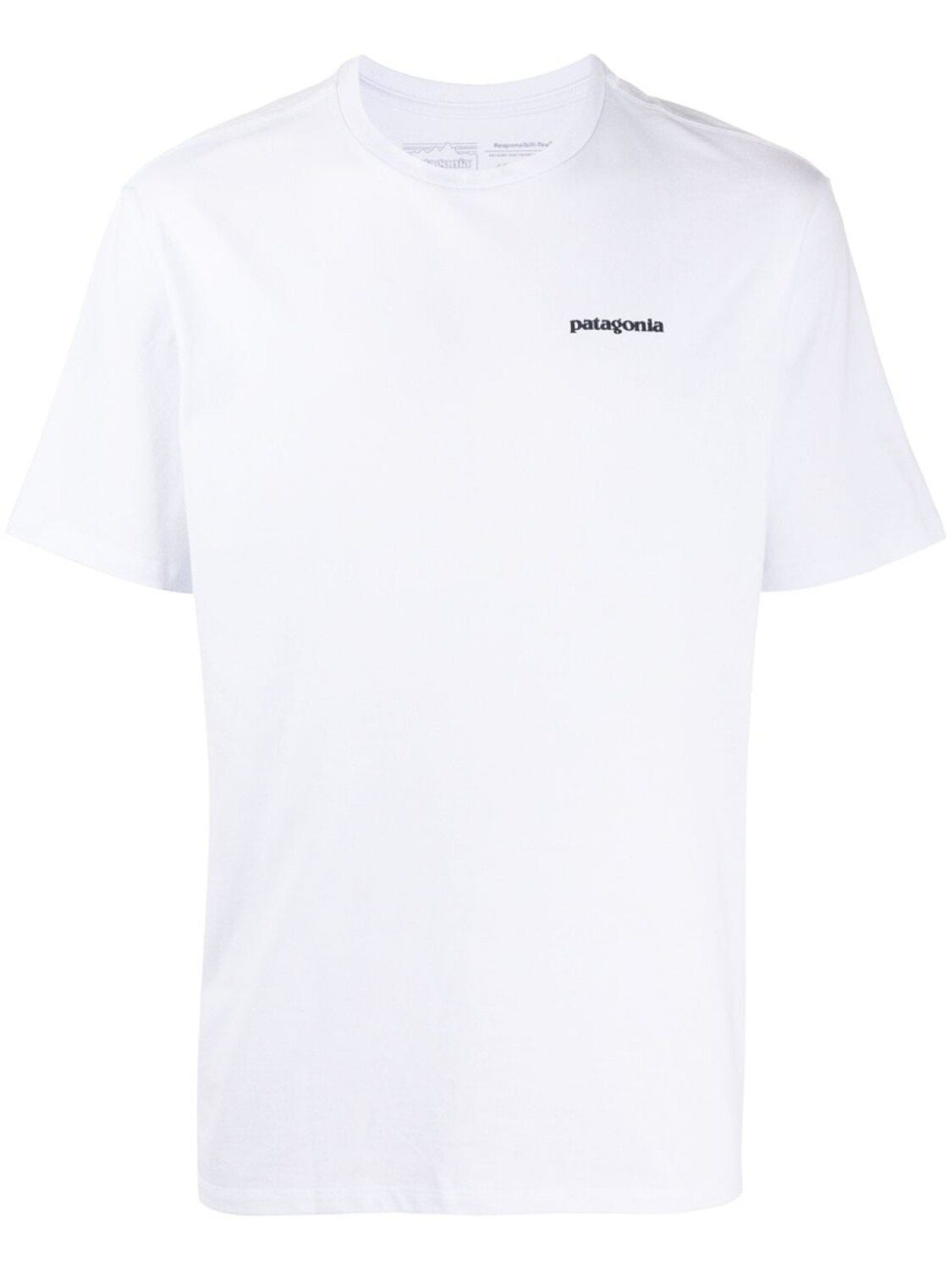 

Patagonia футболка P-6 Logo Responsibili-Tee, белый