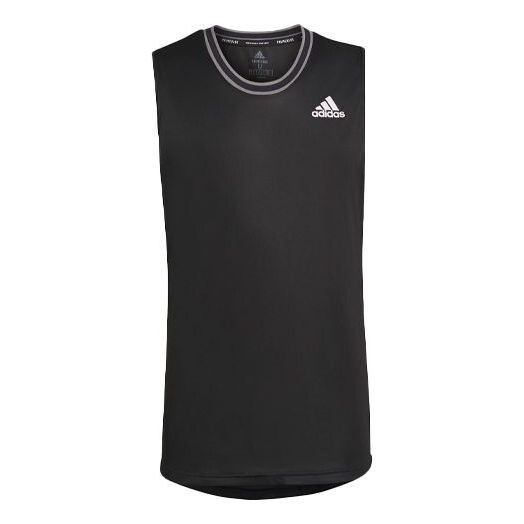 

Майка adidas T Sleeveless Pb Tennis Training Sports Vest Black, черный