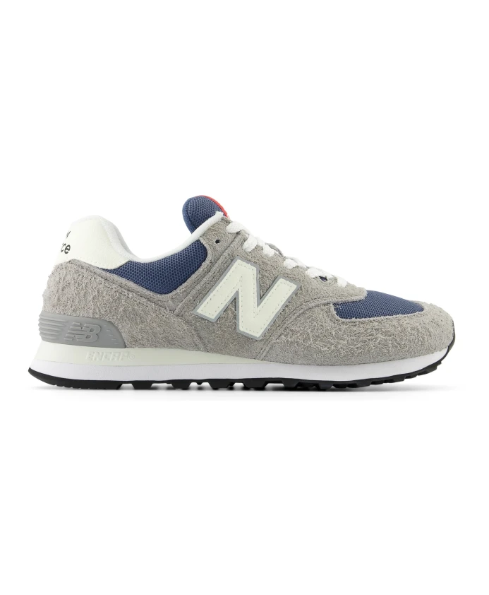 

Классические кожаные кроссовки New Balance, серый