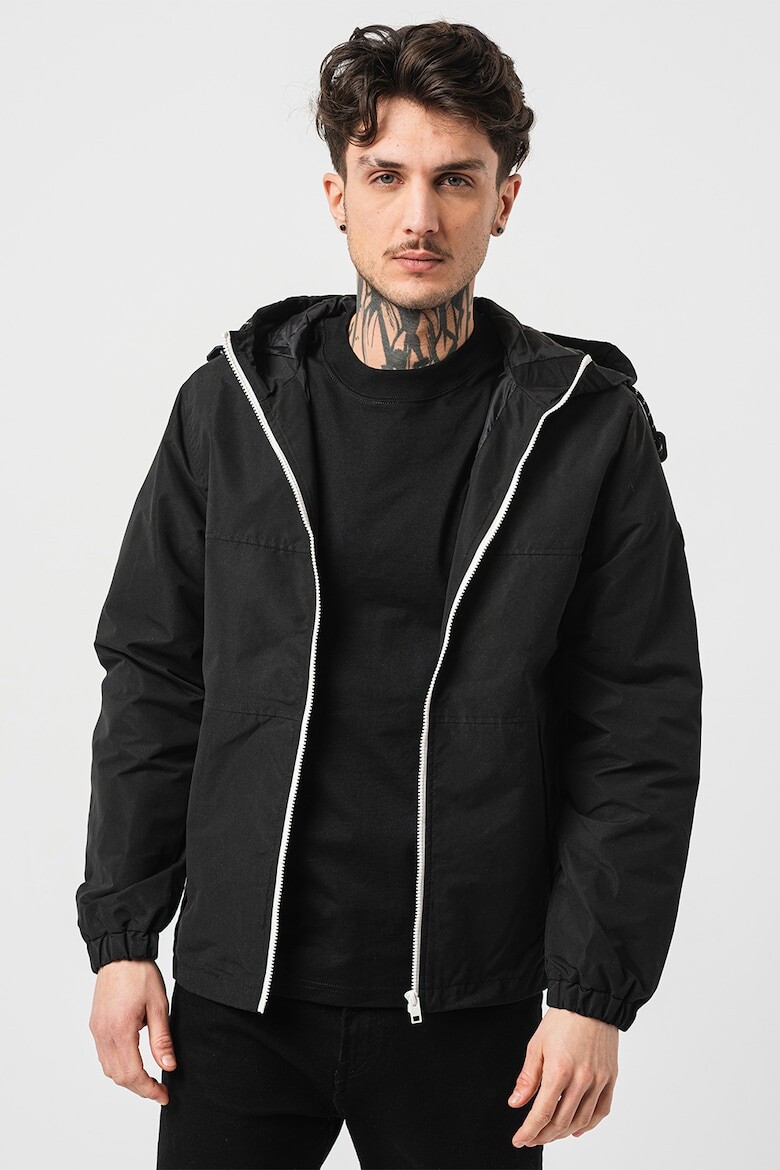 

Куртка с капюшоном и боковыми карманами Jack & Jones, черный