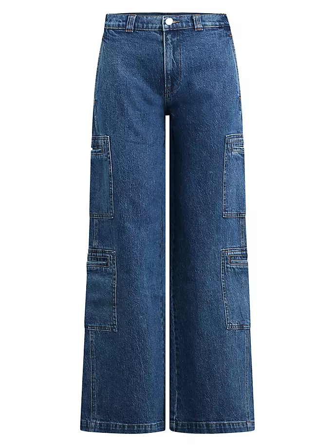 

Джинсы карго Petite с широкими штанинами Hudson Jeans, цвет wonderland