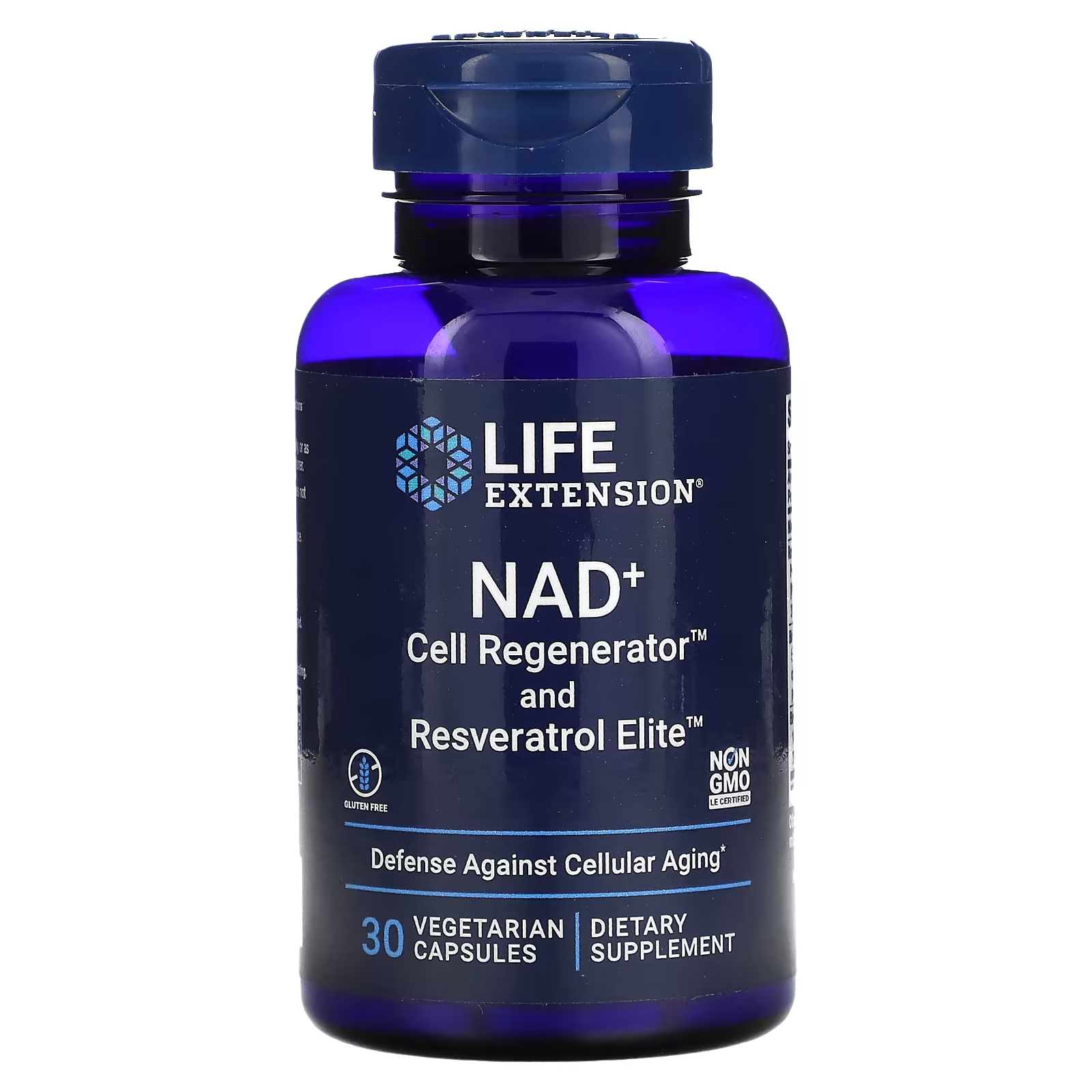 Пищевая добавка Life Extension NAD+ Cell Regenerator Elite, 30 капсул life extension nad cell regenerator с ресвератролом 30 вегетарианских капсул