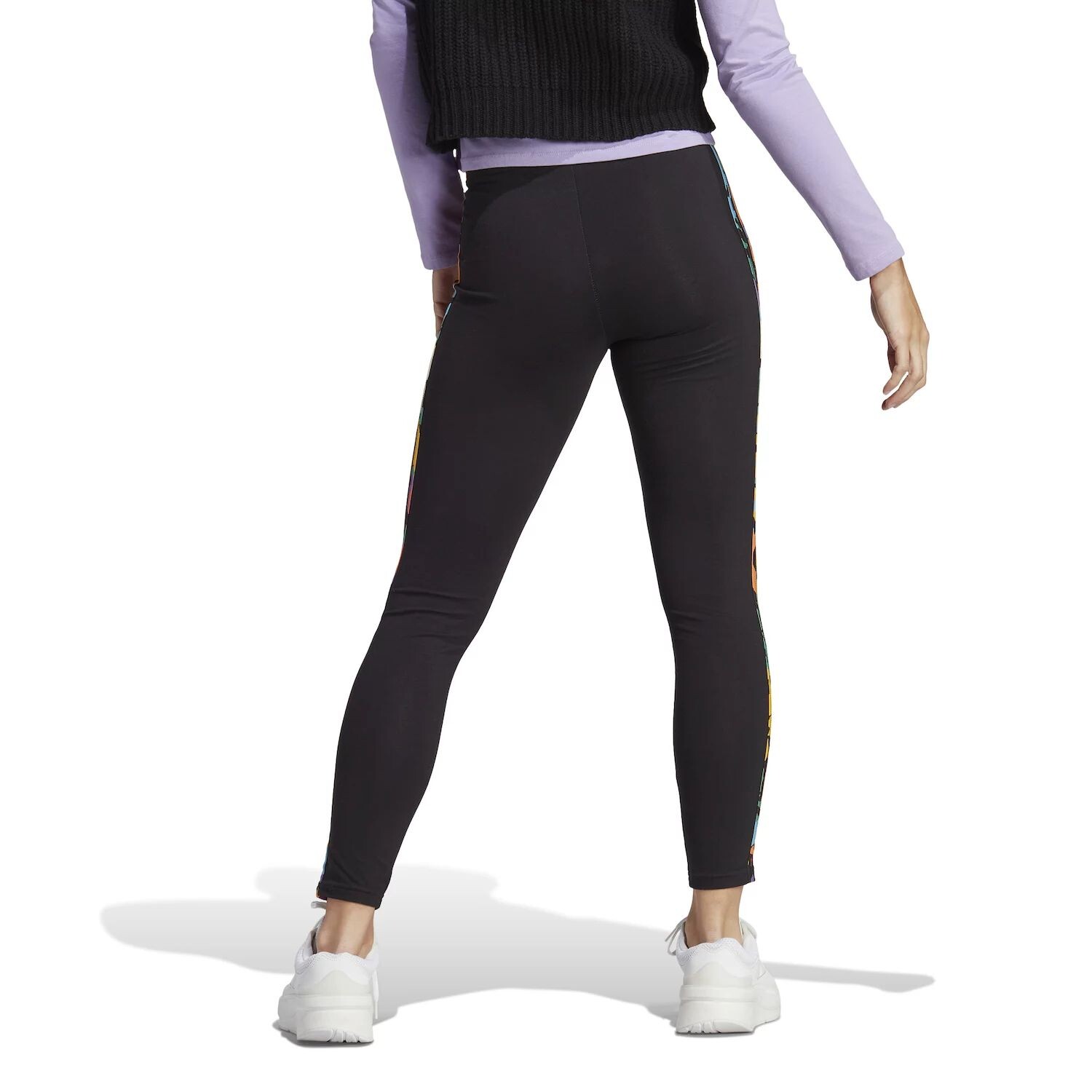 

Женские леггинсы с завышенной талией и тремя полосками adidas Essentials adidas