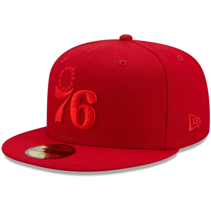 

Бейсболка New Era Philadelphia 76Ers, алый