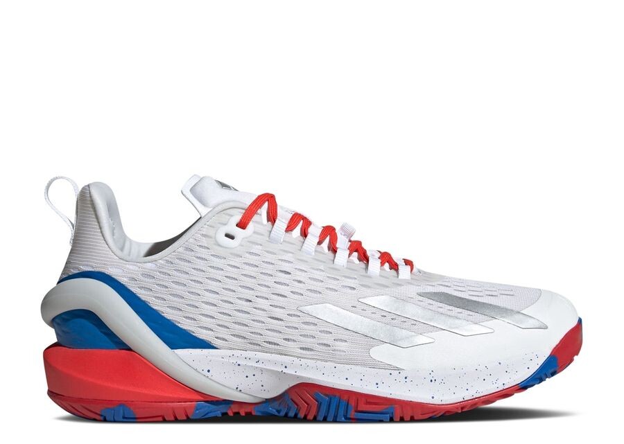 

Кроссовки adidas Adizero Cybersonic 'White Blue Bright Red', белый