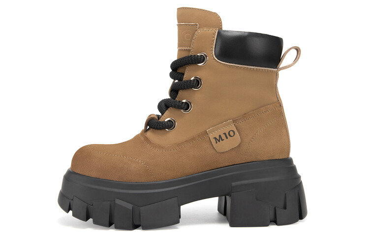 

Ботинки Martin Boot женские Mio, цвет Yellow/black (velvet)